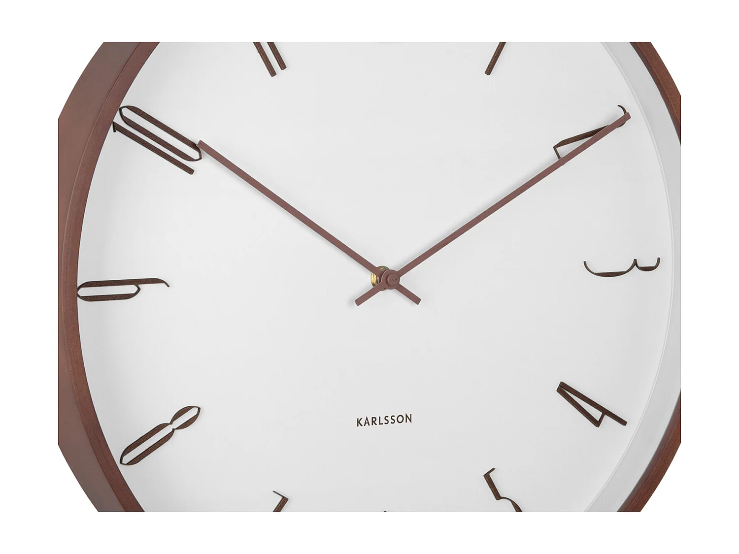 Horloge murale Scandia - Blanc - Ø40cm