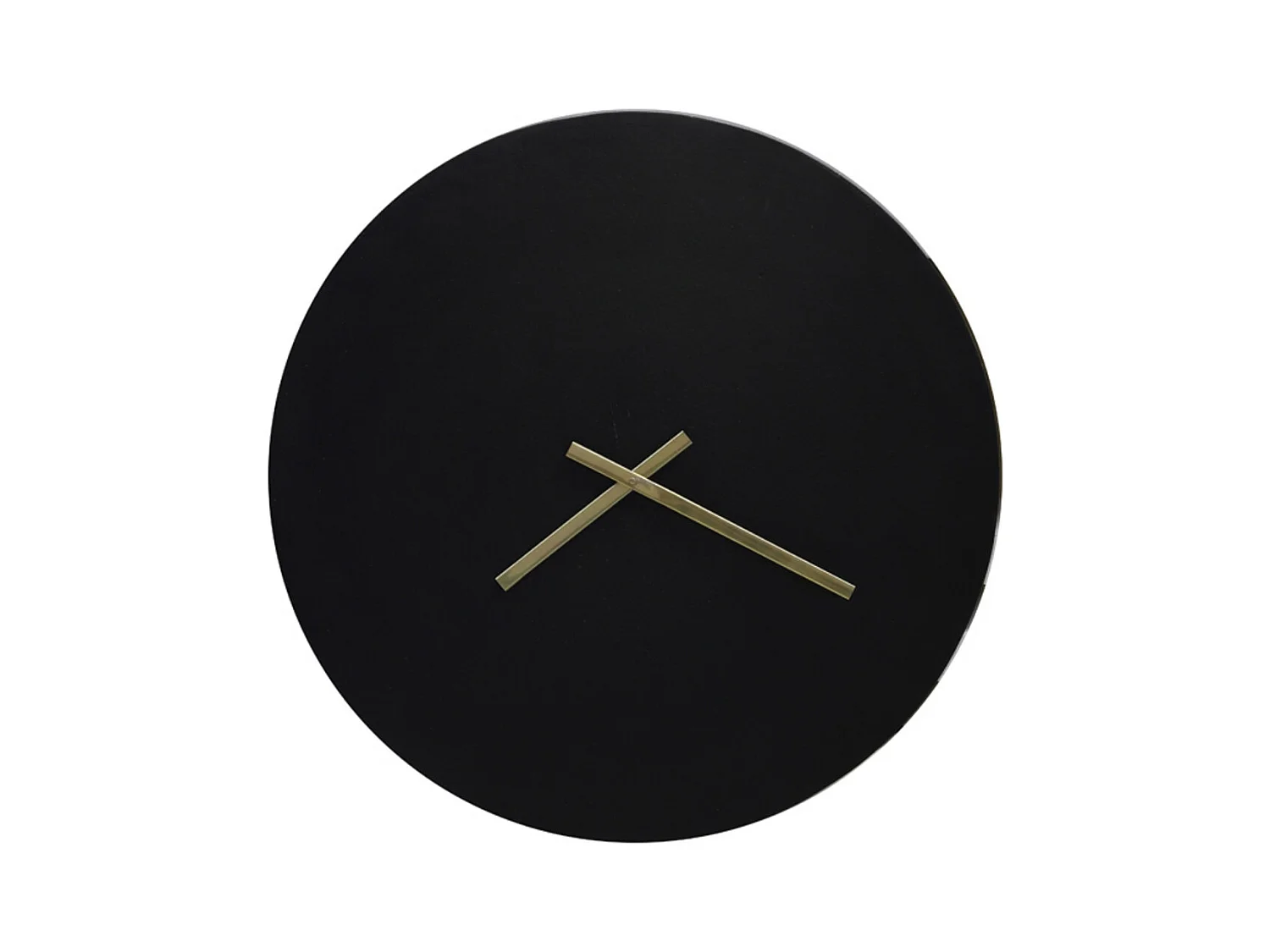 Horloge LICOLA - 59x2x59cm - Noir