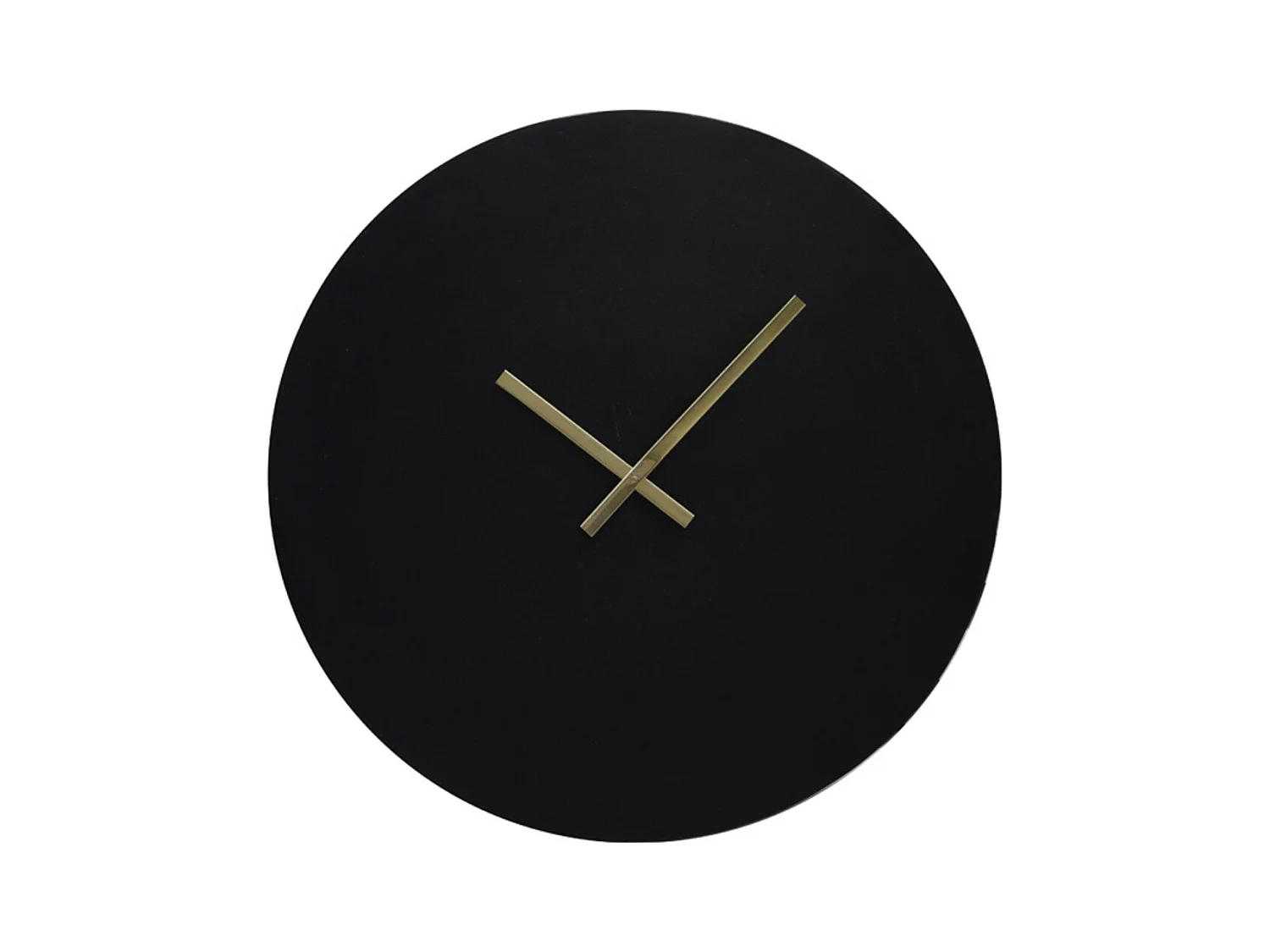 Horloge LICOLA - 59x2x59cm - Noir