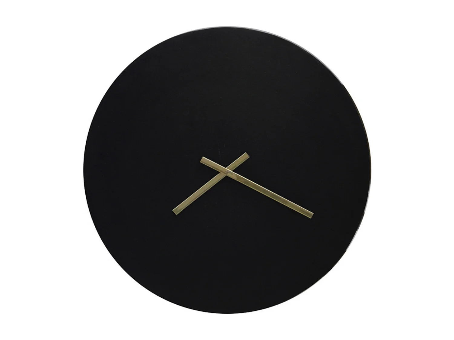 Horloge LICOLA - 59x2x59cm - Noir