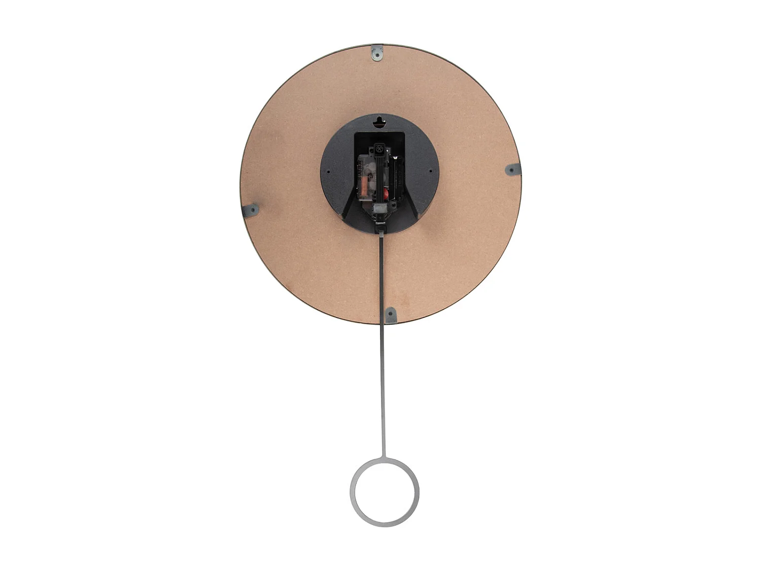 Horloge murale à pendule Cheeky Dome - Jaune doux