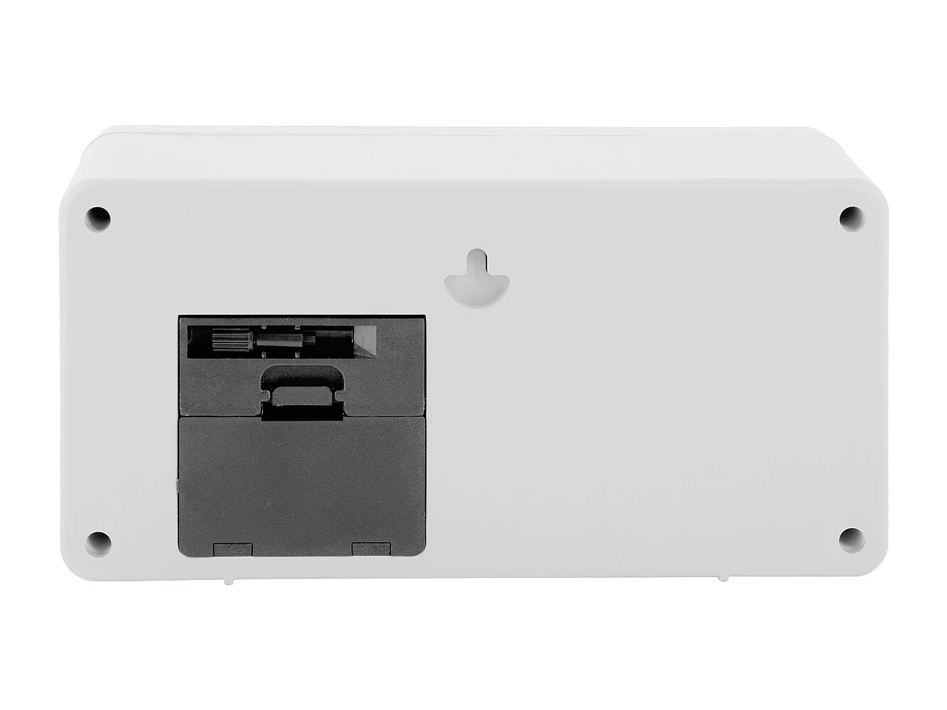 Horloge murale/de table rétro en boîte - Blanc