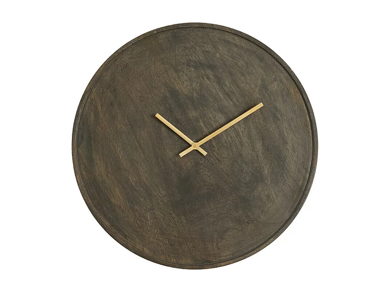 Horloge VETI - 41x6x41cm - Marron
