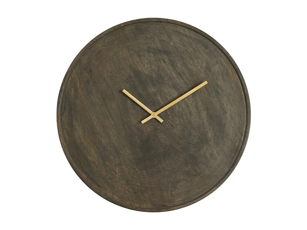 Horloge VETI - 41x6x41cm - Marron
