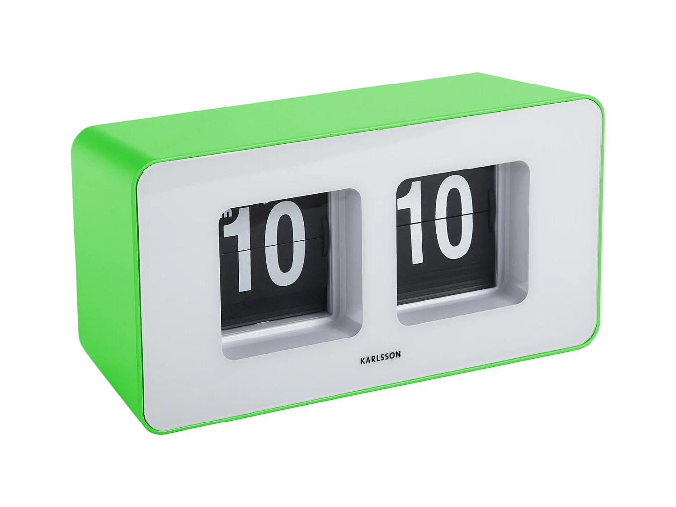 Horloge murale/de table Funky Flip - Vert vif