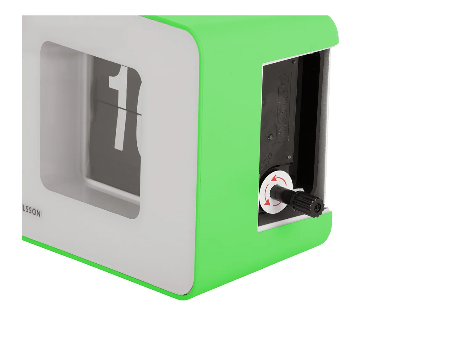 Horloge murale/de table Funky Flip - Vert vif