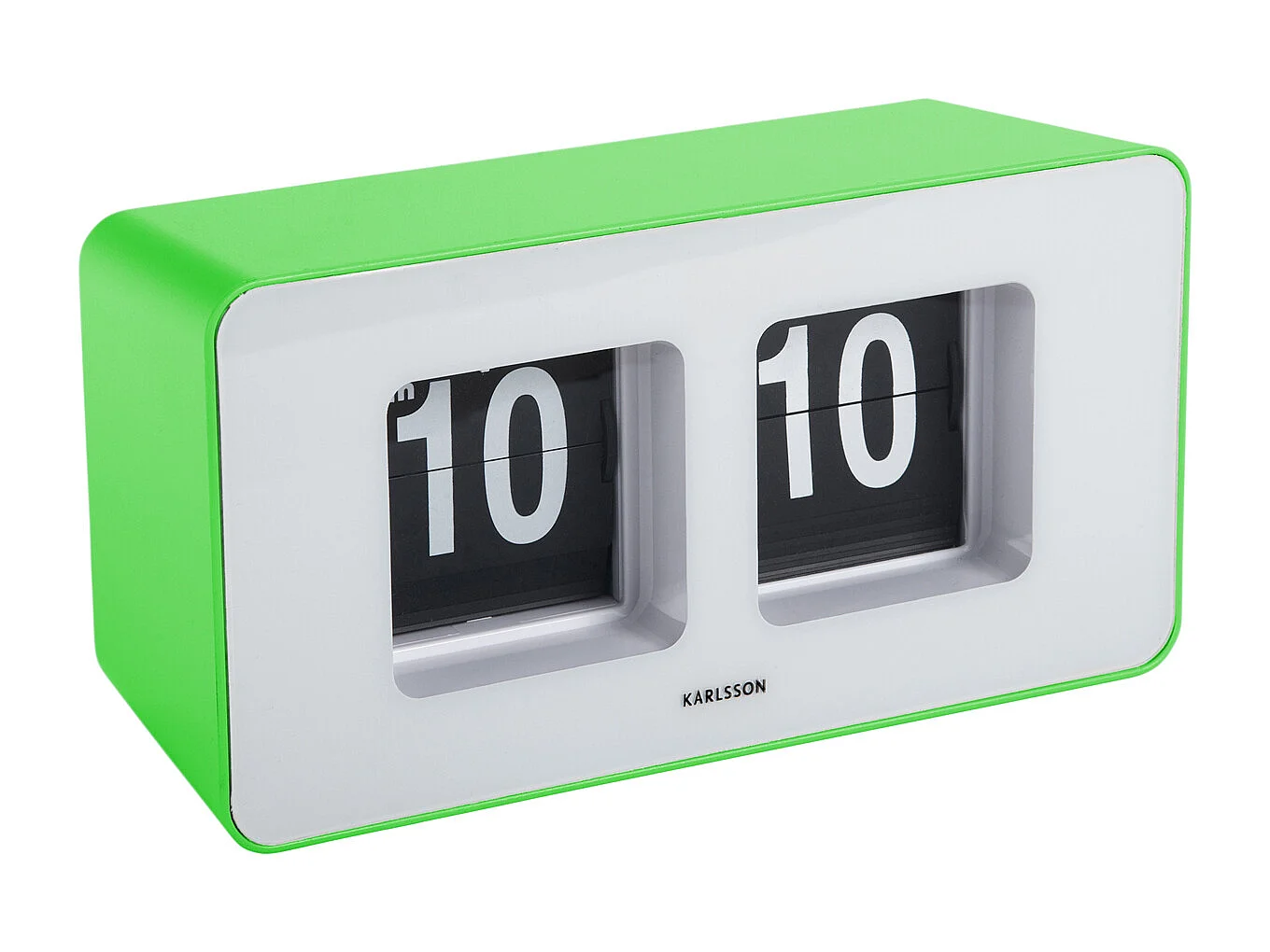 Horloge murale/de table Funky Flip - Vert vif