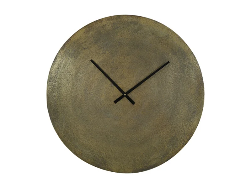 Horloge LICOLA - 59x2x59cm - Bronze