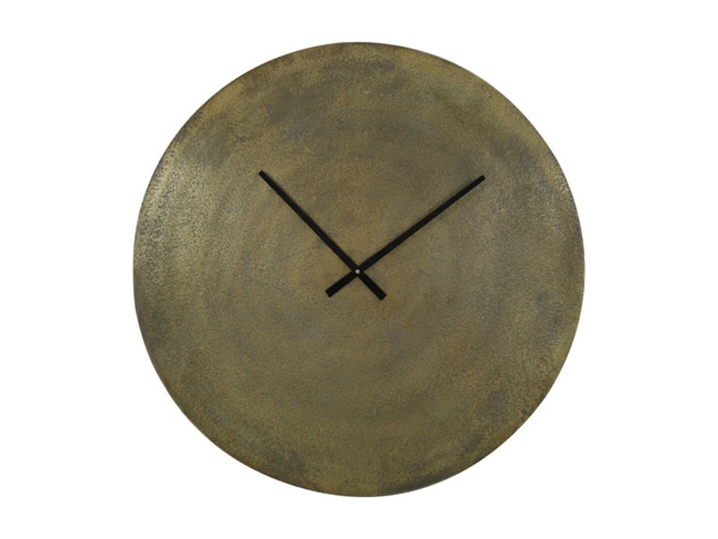 Horloge LICOLA - 59x2x59cm - Bronze