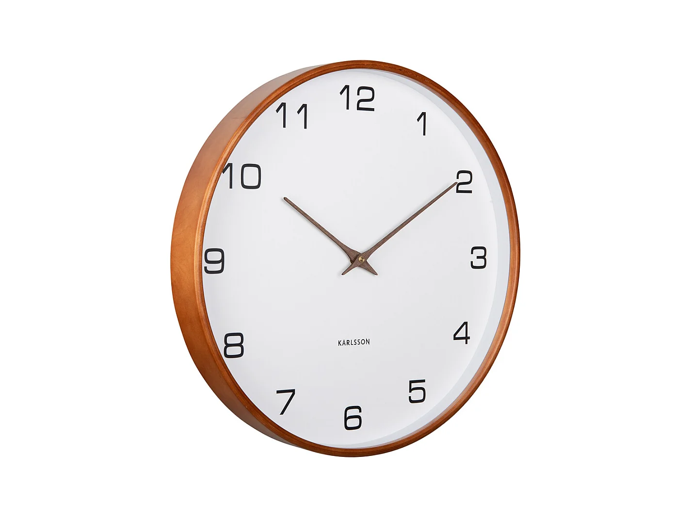 Horloge murale Acento - Blanc - Ø40cm