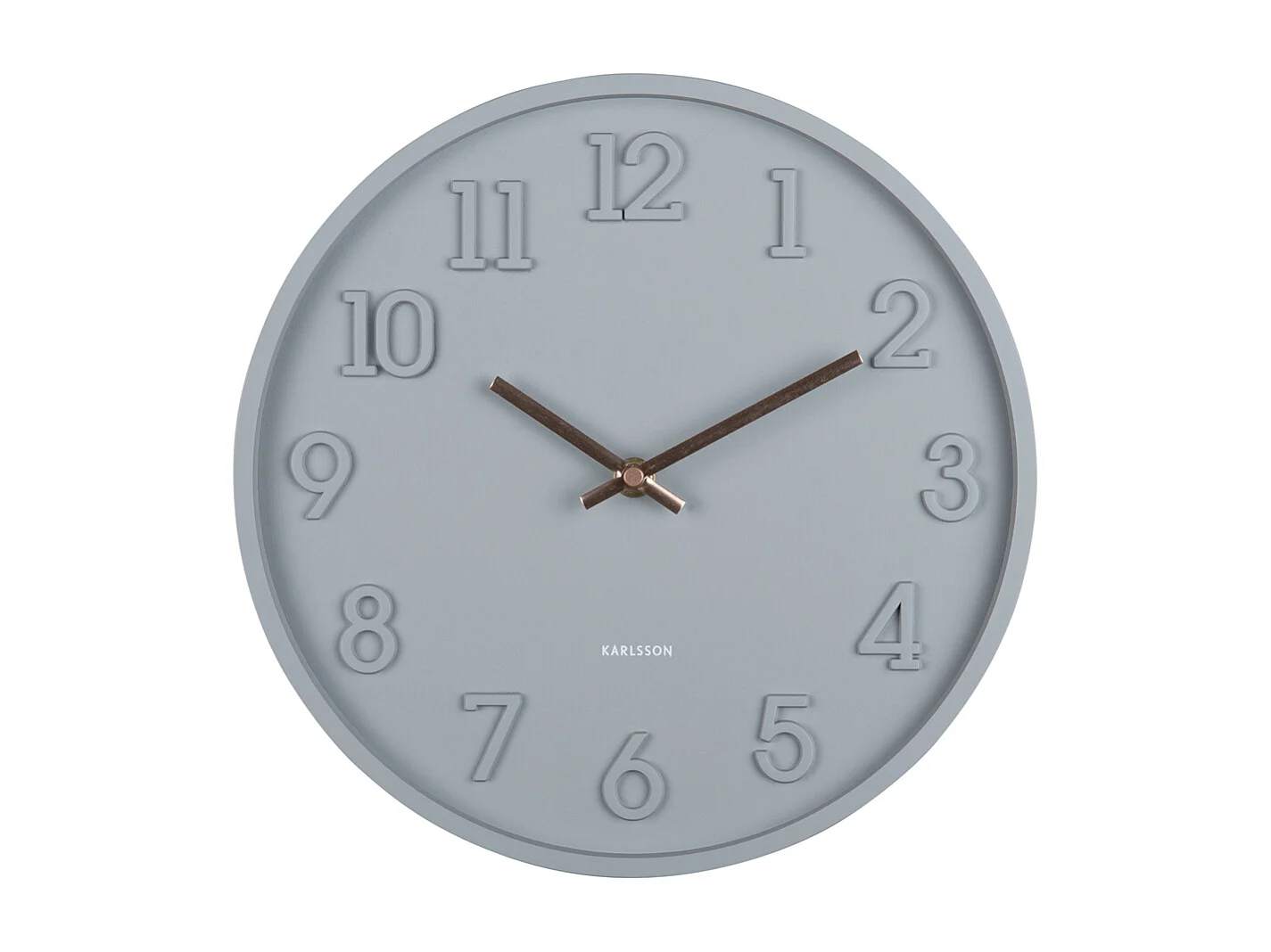 Horloge murale Calma - Gris foncé