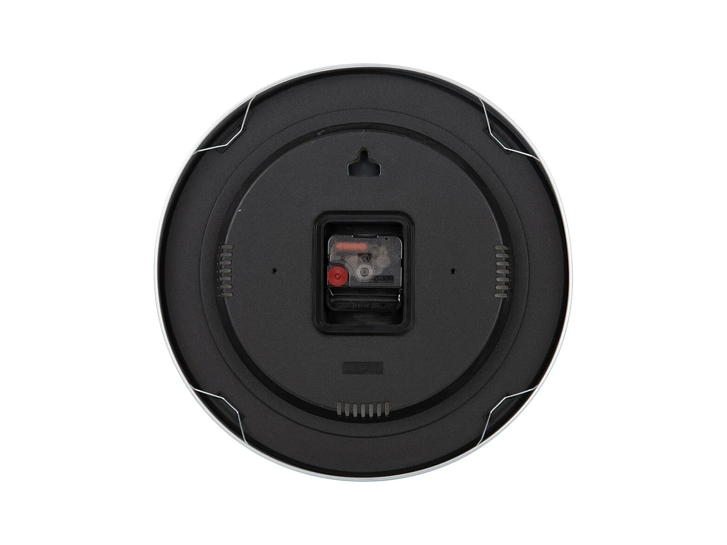 Horloge murale Modern Factory - Jaune ocre et bleu foncé - Ø30cm