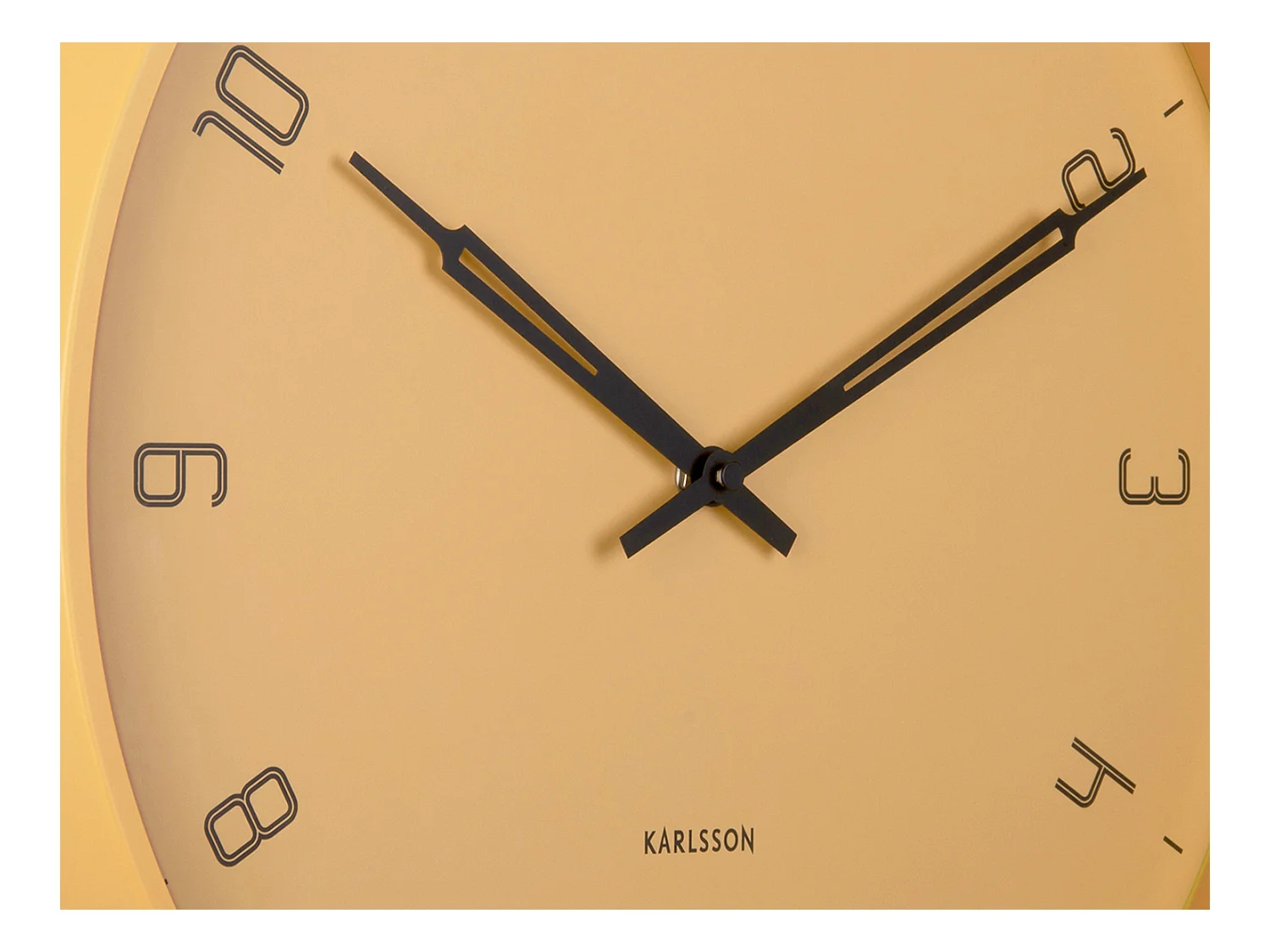 Horloge murale Stark - Marron miel - Ø40cm