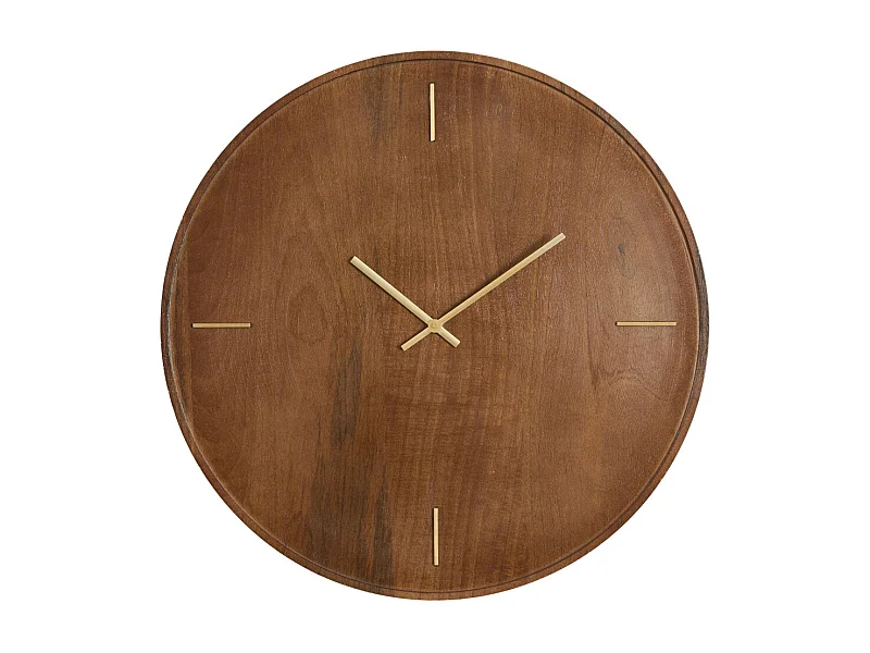 Horloge VETI - 56x8x56cm - Marron