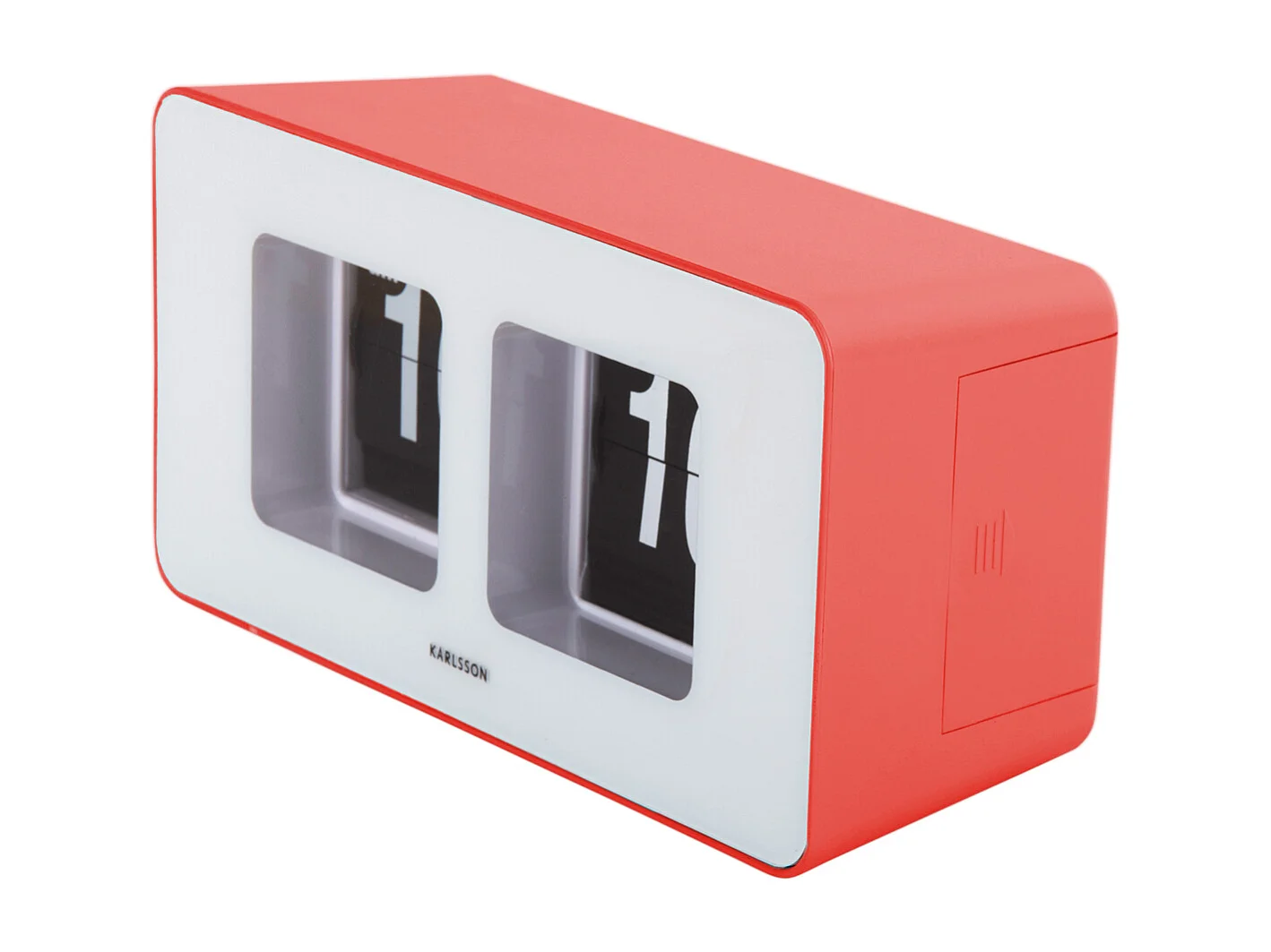 Horloge murale/de table Funky Flip - Rouge écarlate