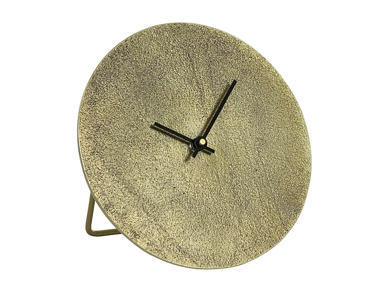 Horloge LICOLA - 20x0,5x20cm - Bronze