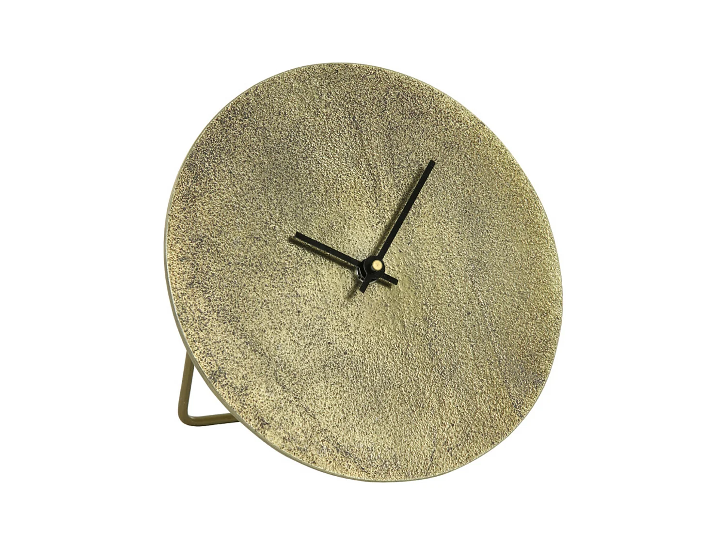Horloge LICOLA - 20x0,5x20cm - Bronze
