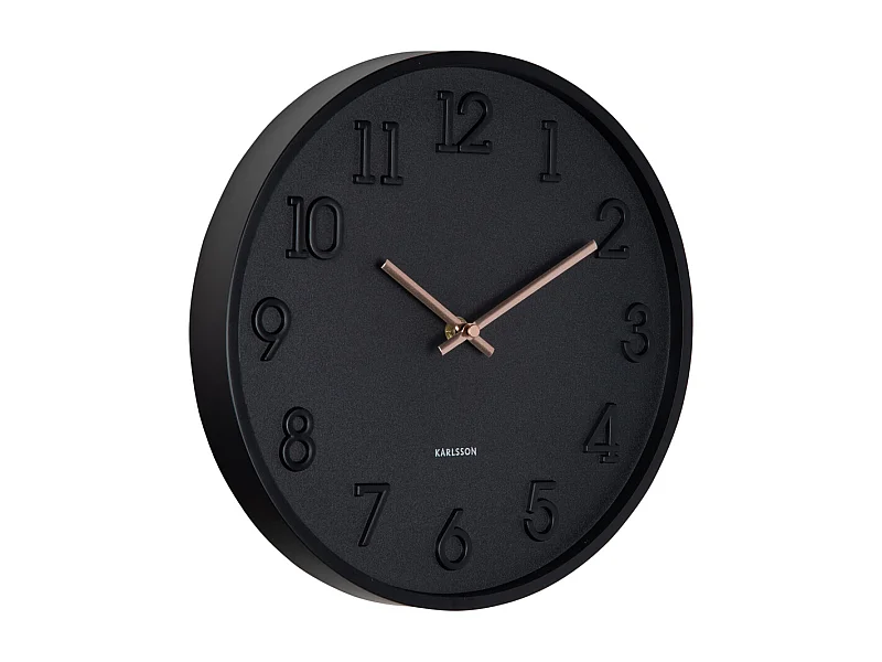 Horloge murale Calma - Noir