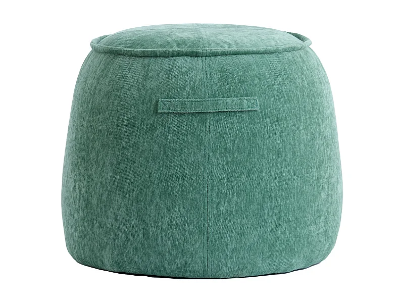 Pouf SIBIU - Ø50x40cm - Vert