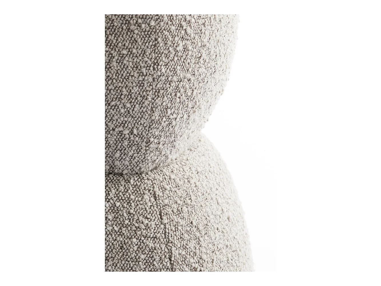 Puf LEYLA - Ø40x46cm - Marrón