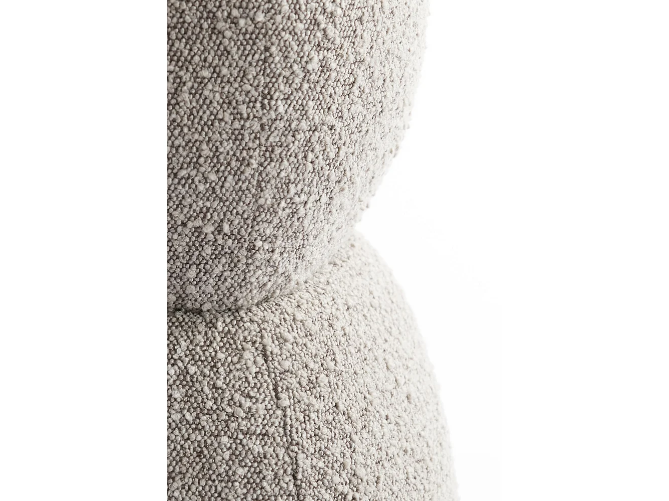 Puf LEYLA - Ø40x46cm - Marrón