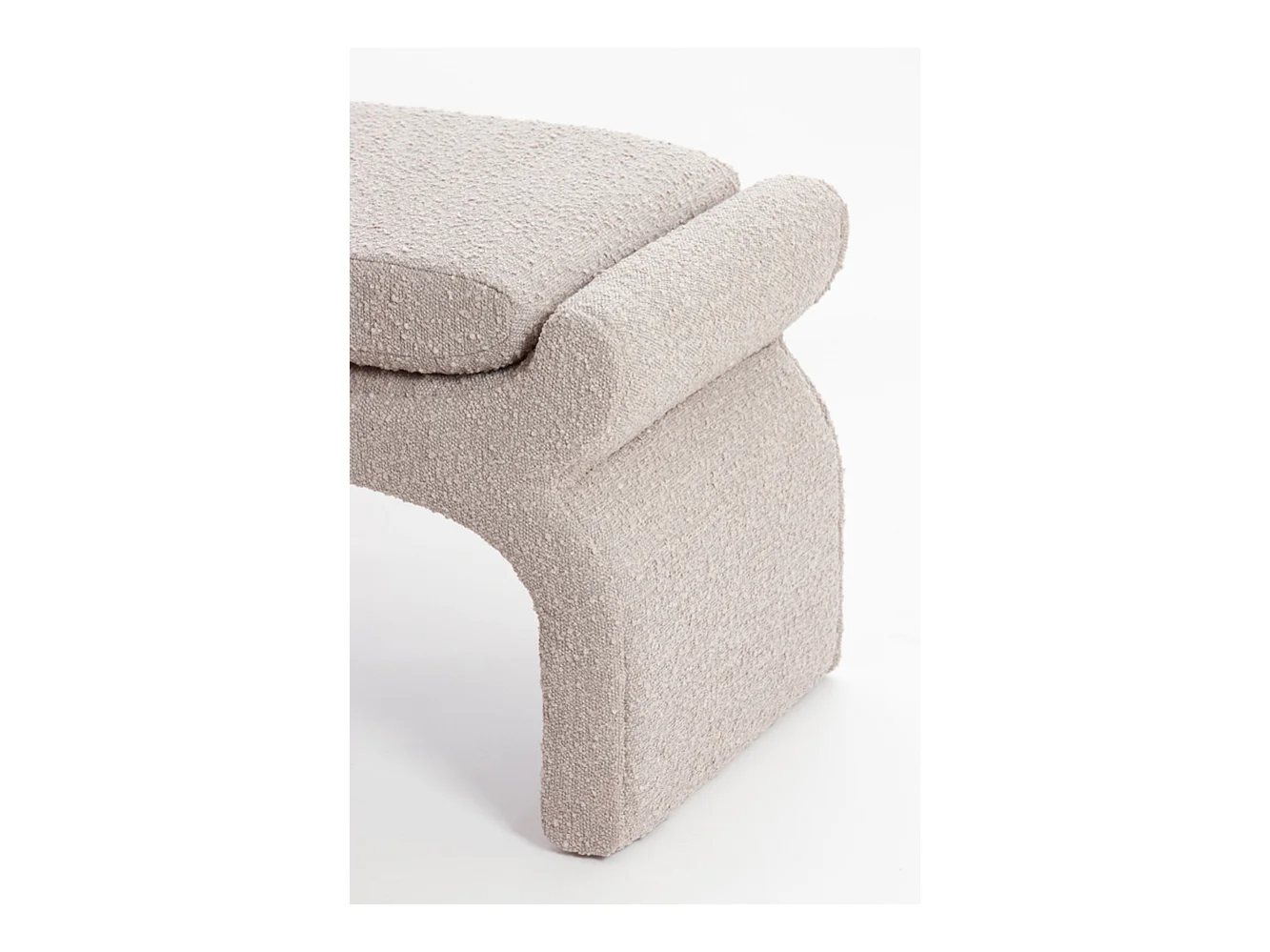 Pouf NAFYA - 119x45x48cm - Marron