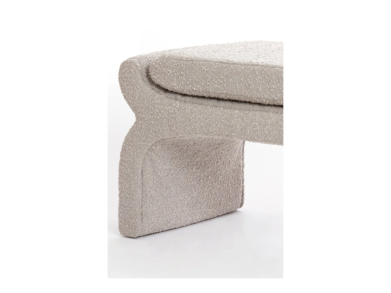 Pouf NAFYA - 119x45x48cm - Marron