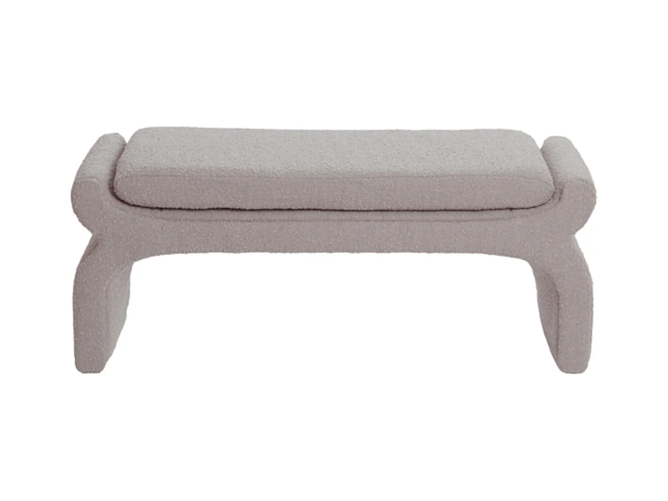 Pouf NAFYA - 119x45x48cm - Marron