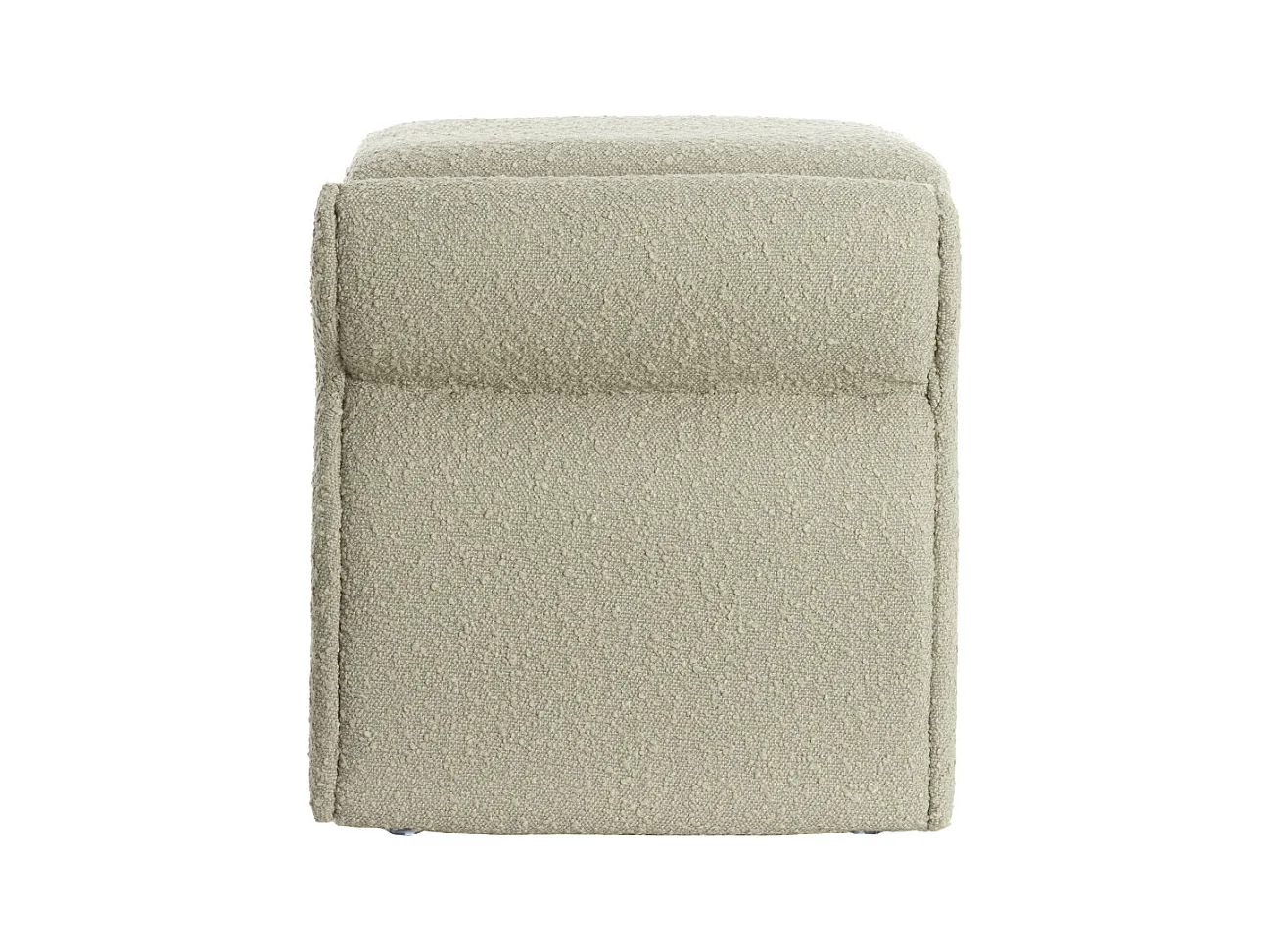 Pouf NAFYA - 60x46x46cm - Marron