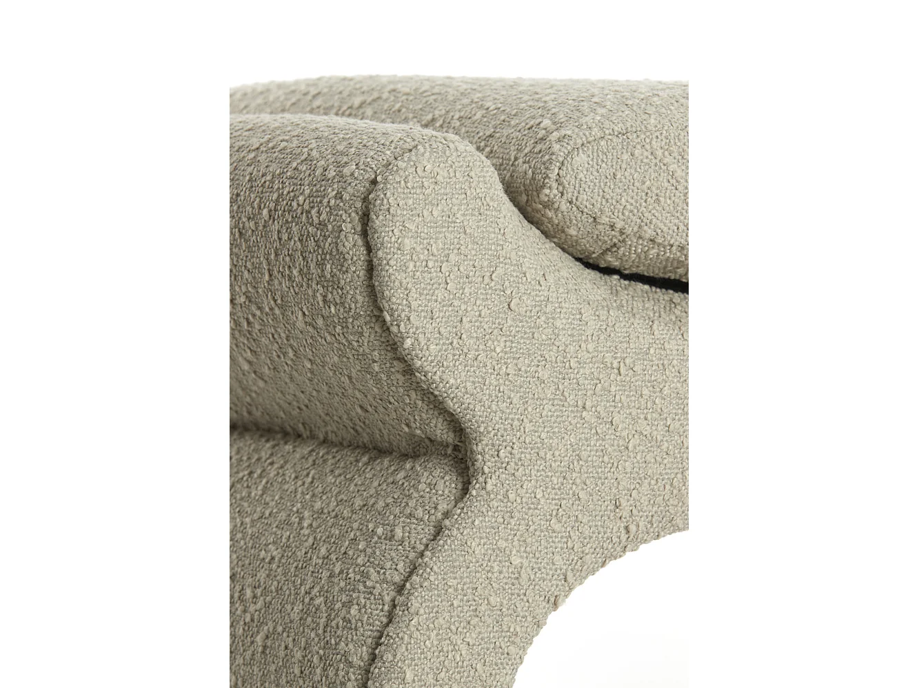 Pouf NAFYA - 60x46x46cm - Marron