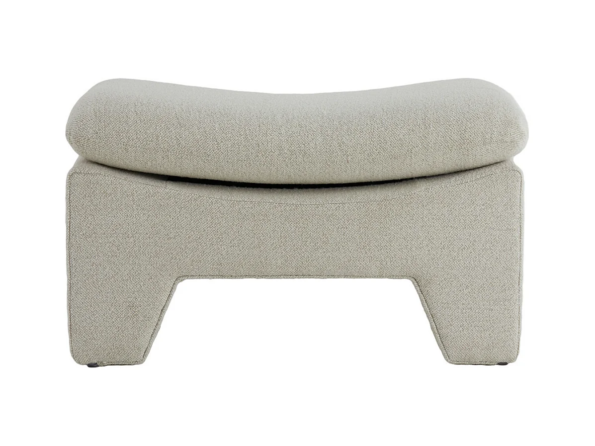 Pouf DASHA - 80x40x48,5cm - Marron