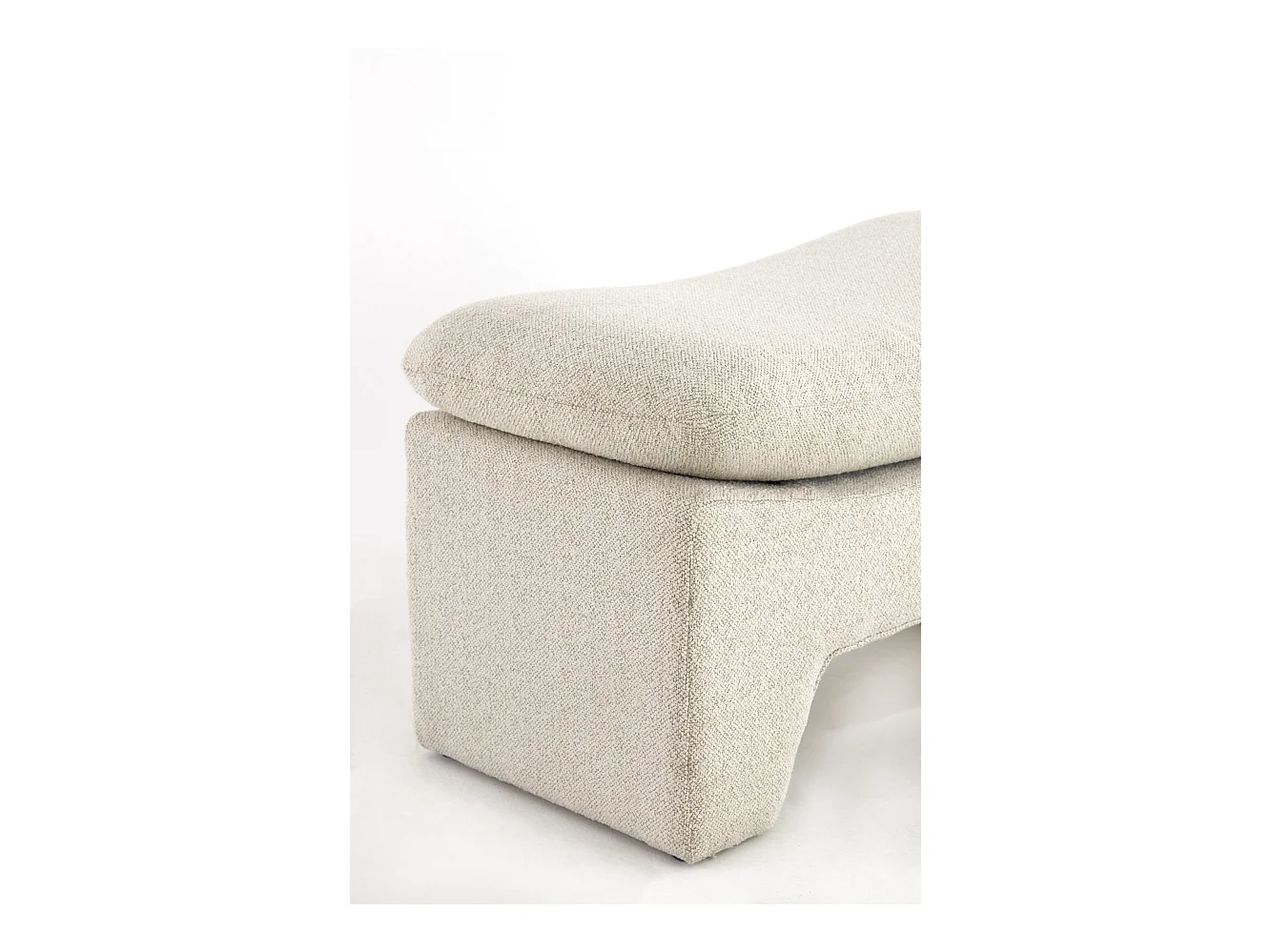 Pouf DASHA - 80x40x48,5cm - Marron