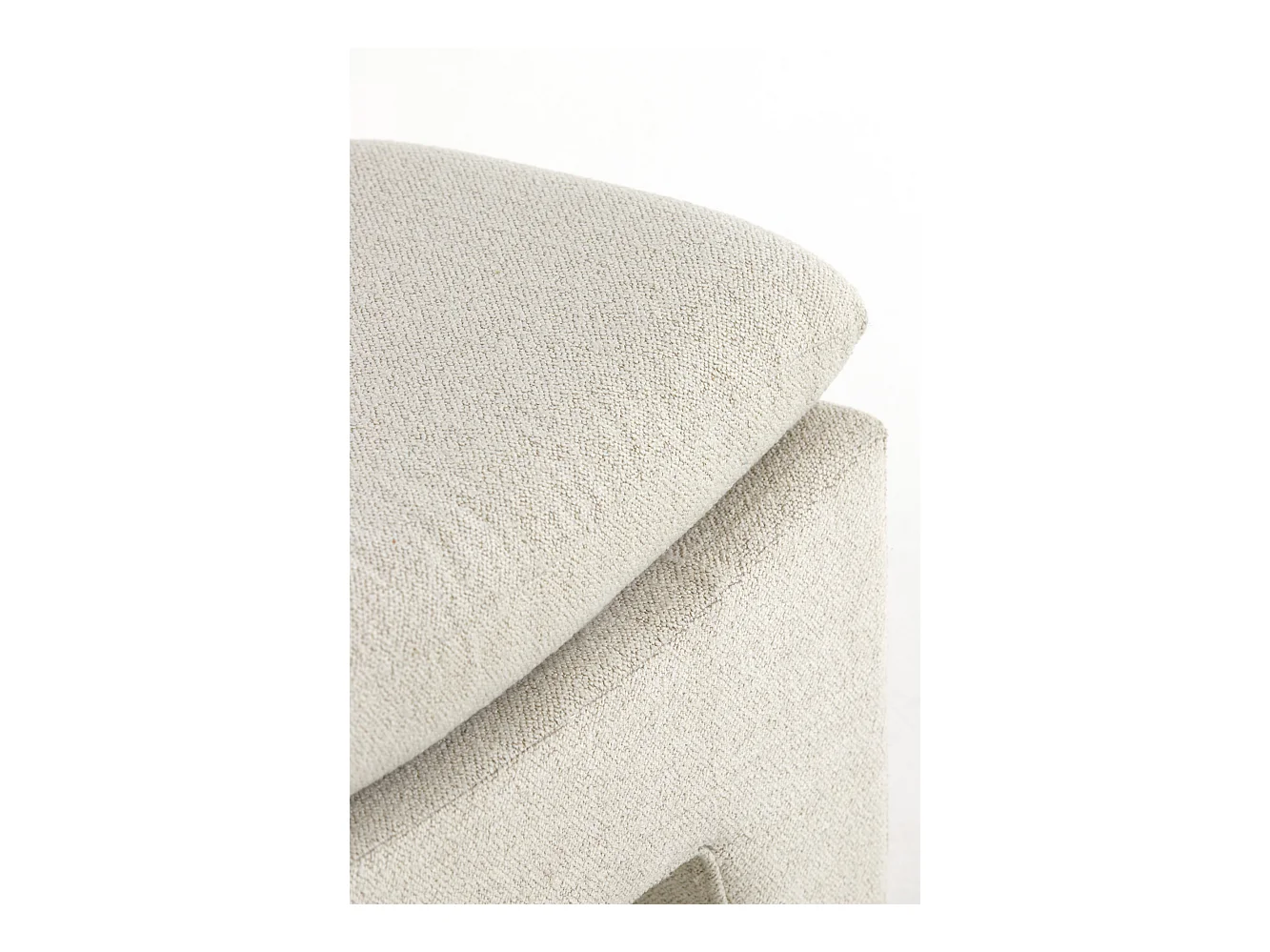 Pouf DASHA - 80x40x48,5cm - Marron