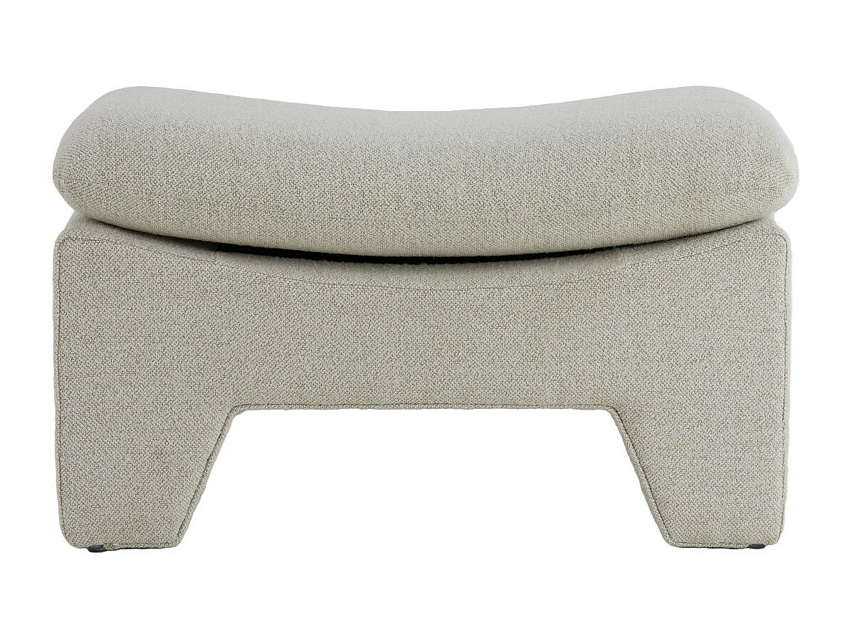 Pouf DASHA - 80x40x48,5cm - Marron