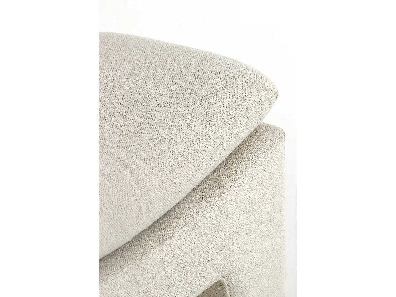 Pouf DASHA - 80x40x48,5cm - Marron