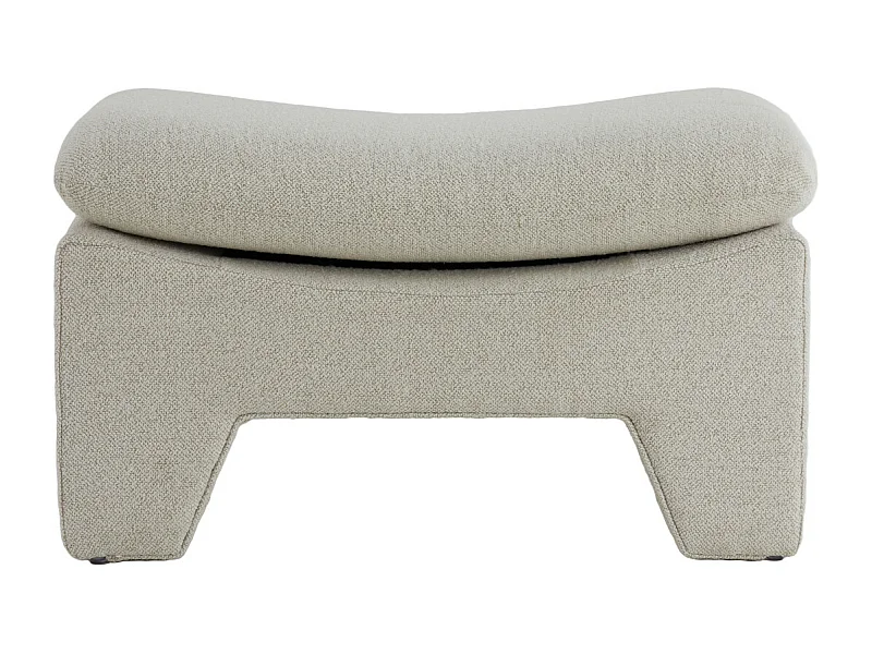 Pouf DASHA - 80x40x48,5cm - Marron