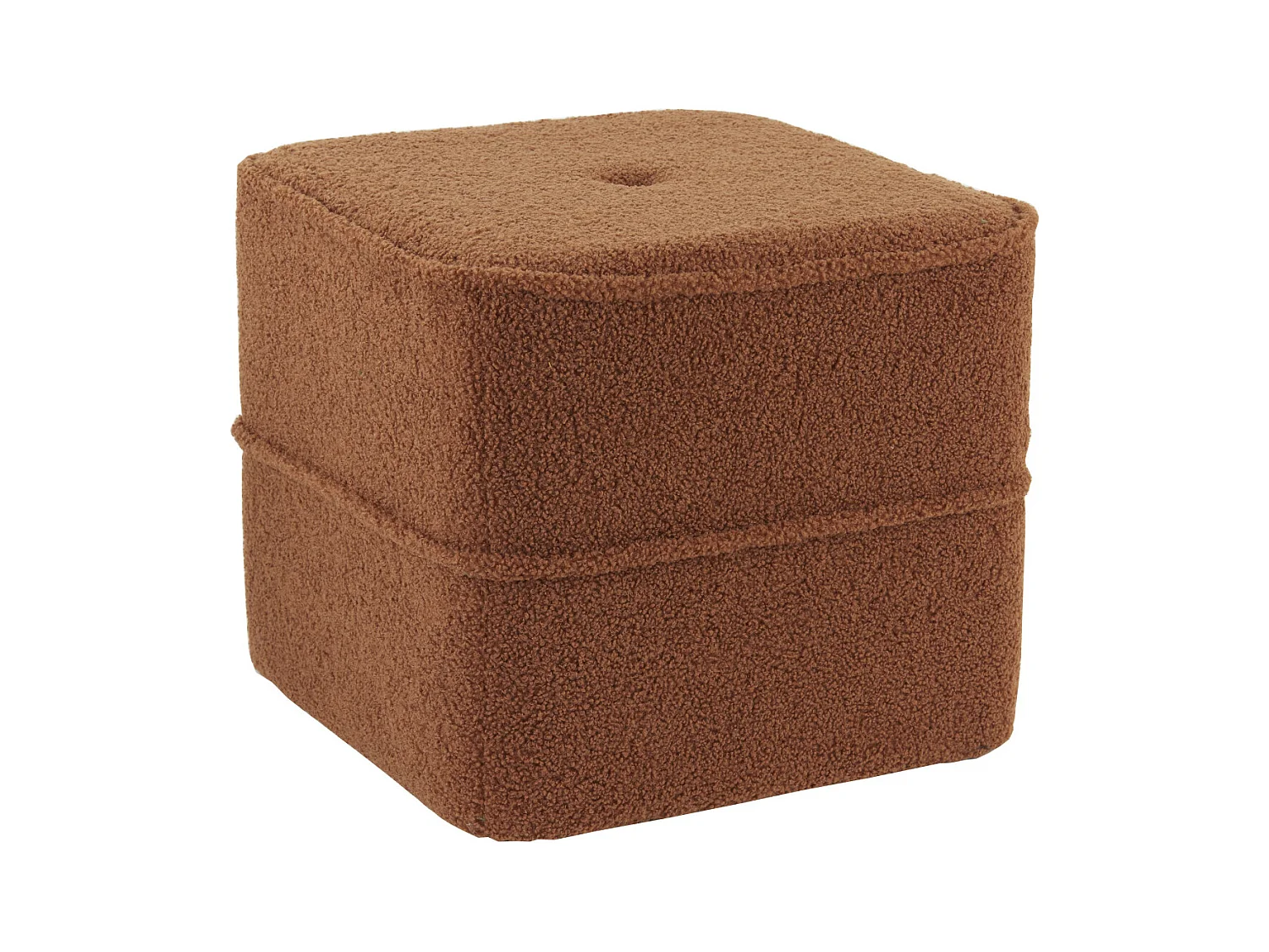 Pouf KIKI - Ø40x35cm - Orange