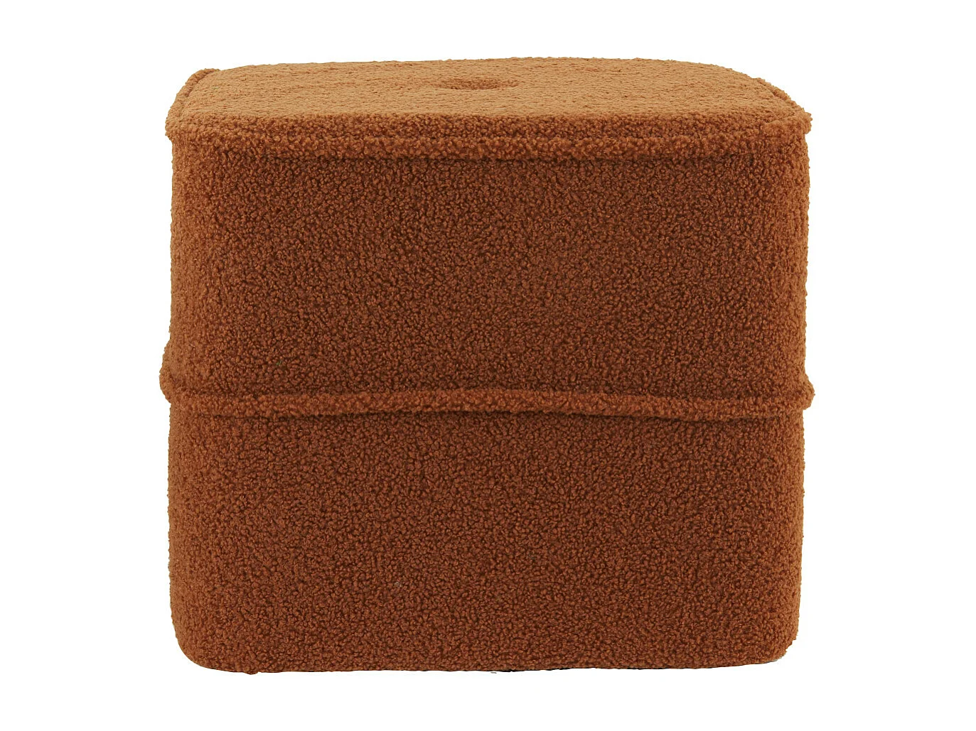 Poef KIKI - Ø40x35cm - Oranje