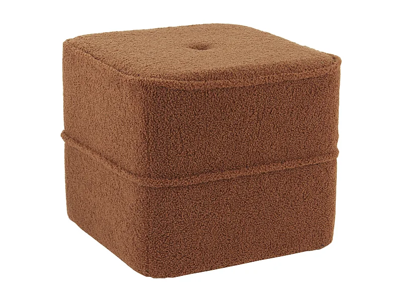 Poef KIKI - Ø40x35cm - Oranje