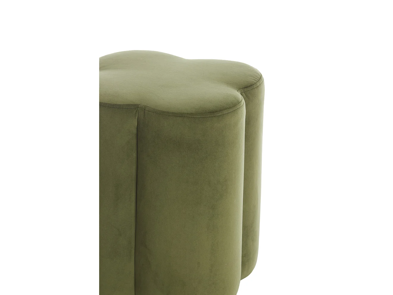 Pouf NALANI - Ø38x45cm - Vert