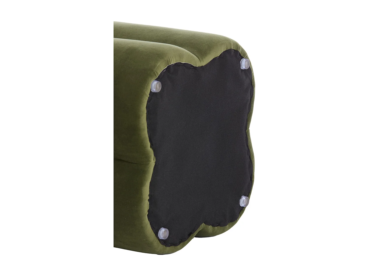 Pouf NALANI - Ø38x45cm - Vert