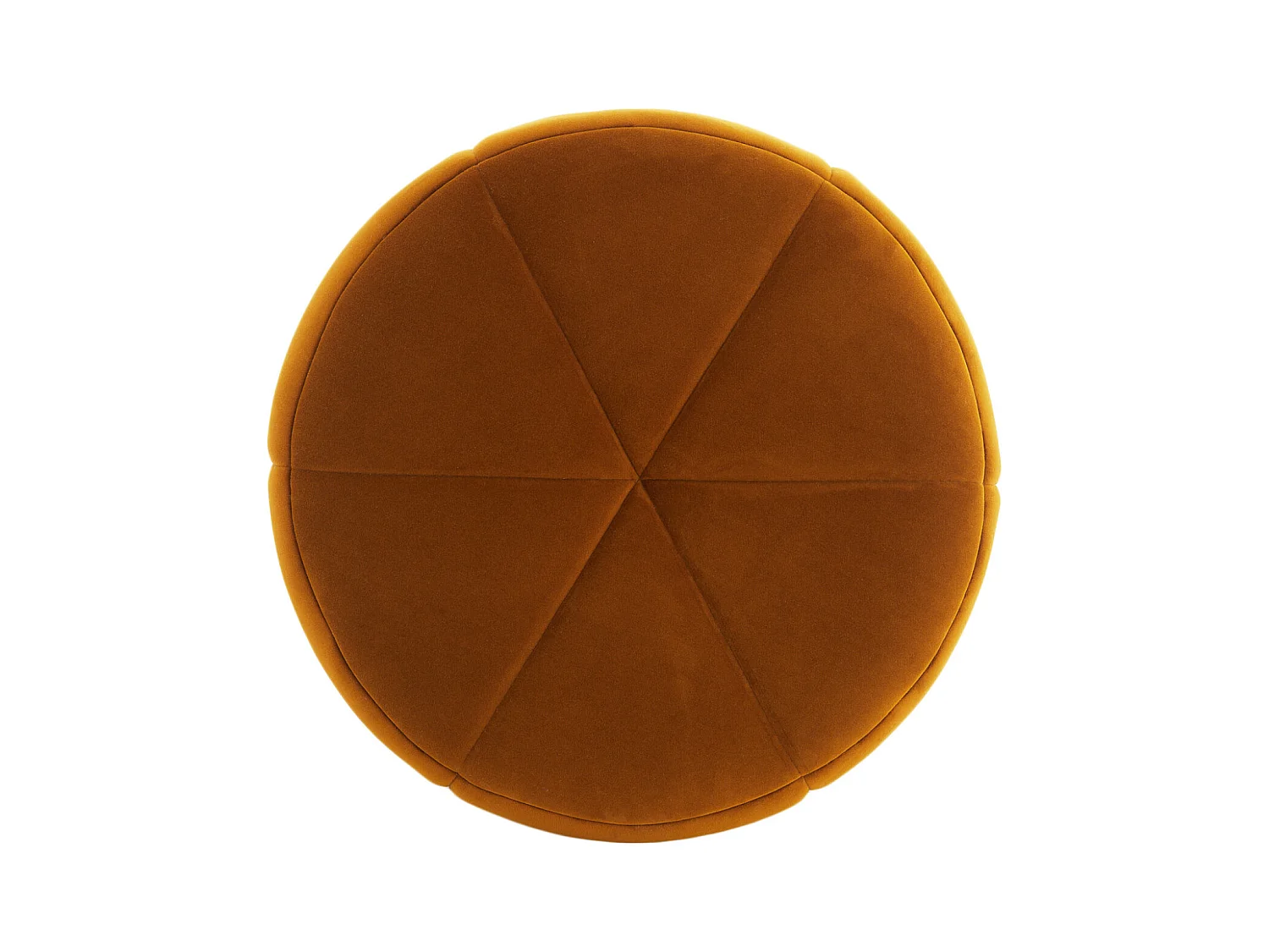 Puf BATOEMI - Ø51x45cm - Naranja