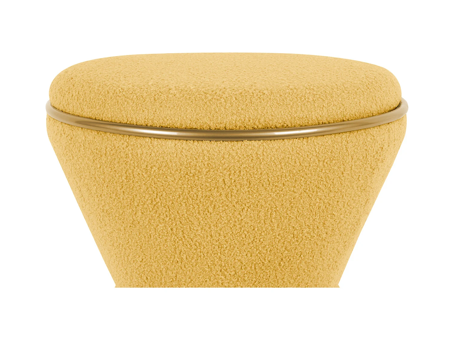 Pouf Gustar - Jaune ocre