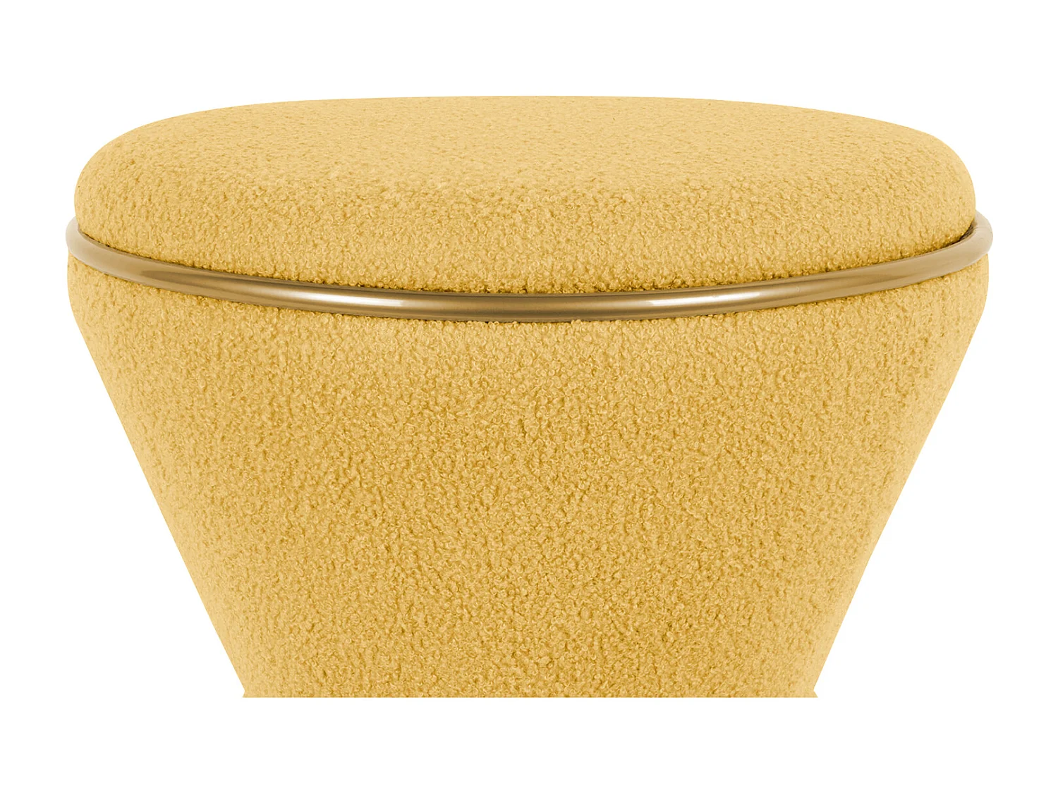Pouf Gustar - Jaune ocre