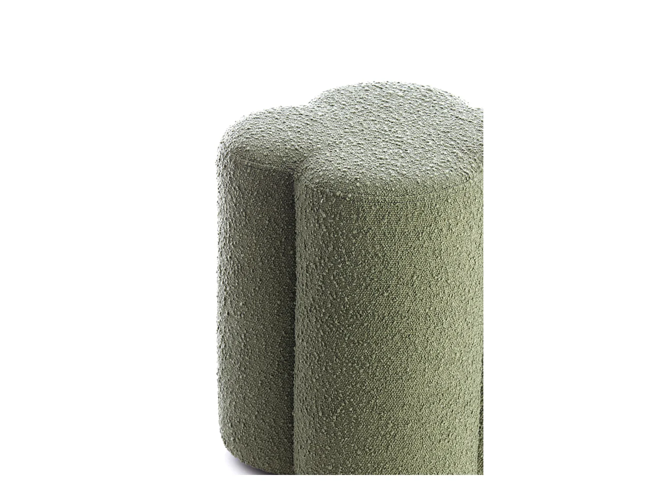 Pouf NALANI - Ø38x45cm - Vert