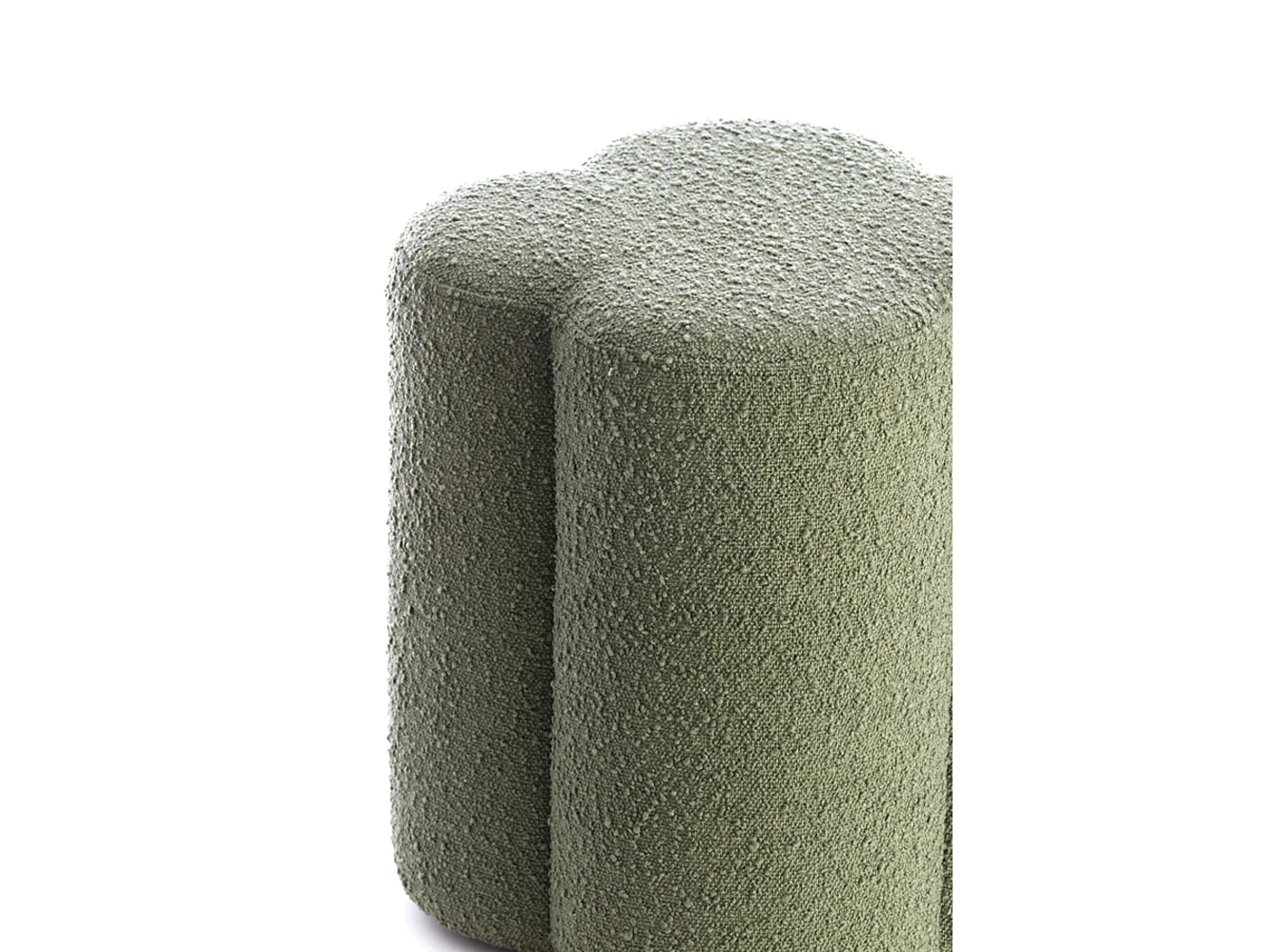 Pouf NALANI - Ø38x45cm - Vert