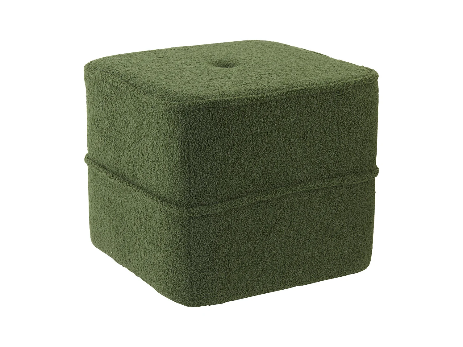Pouf KIKI - Ø40x35cm - Vert