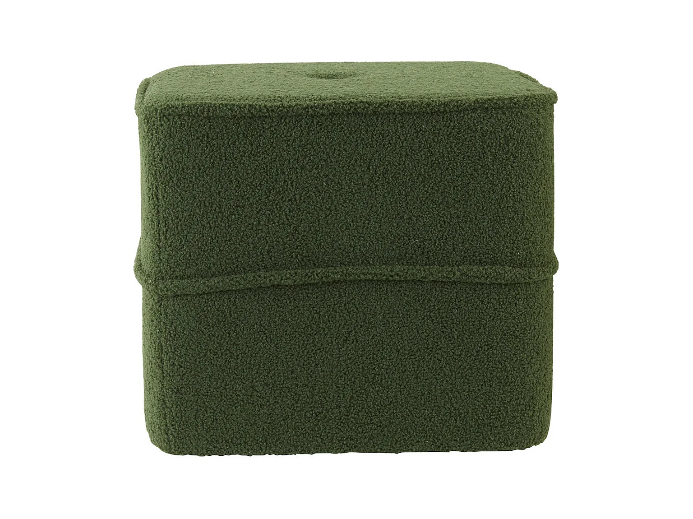 Pouf KIKI - Ø40x35cm - Vert