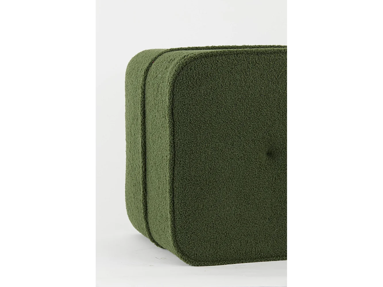 Pouf KIKI - Ø40x35cm - Vert