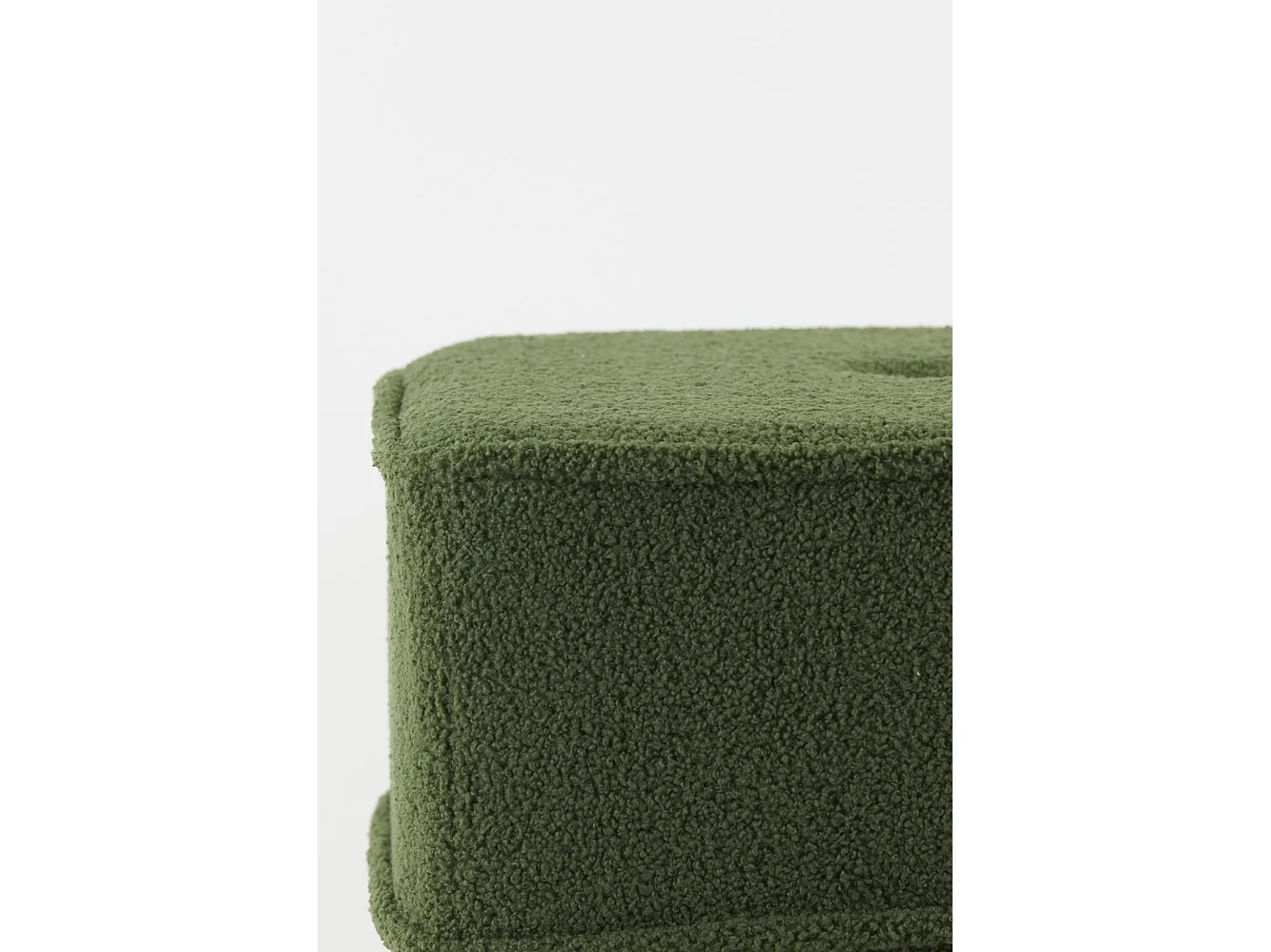 Pouf KIKI - Ø40x35cm - Vert